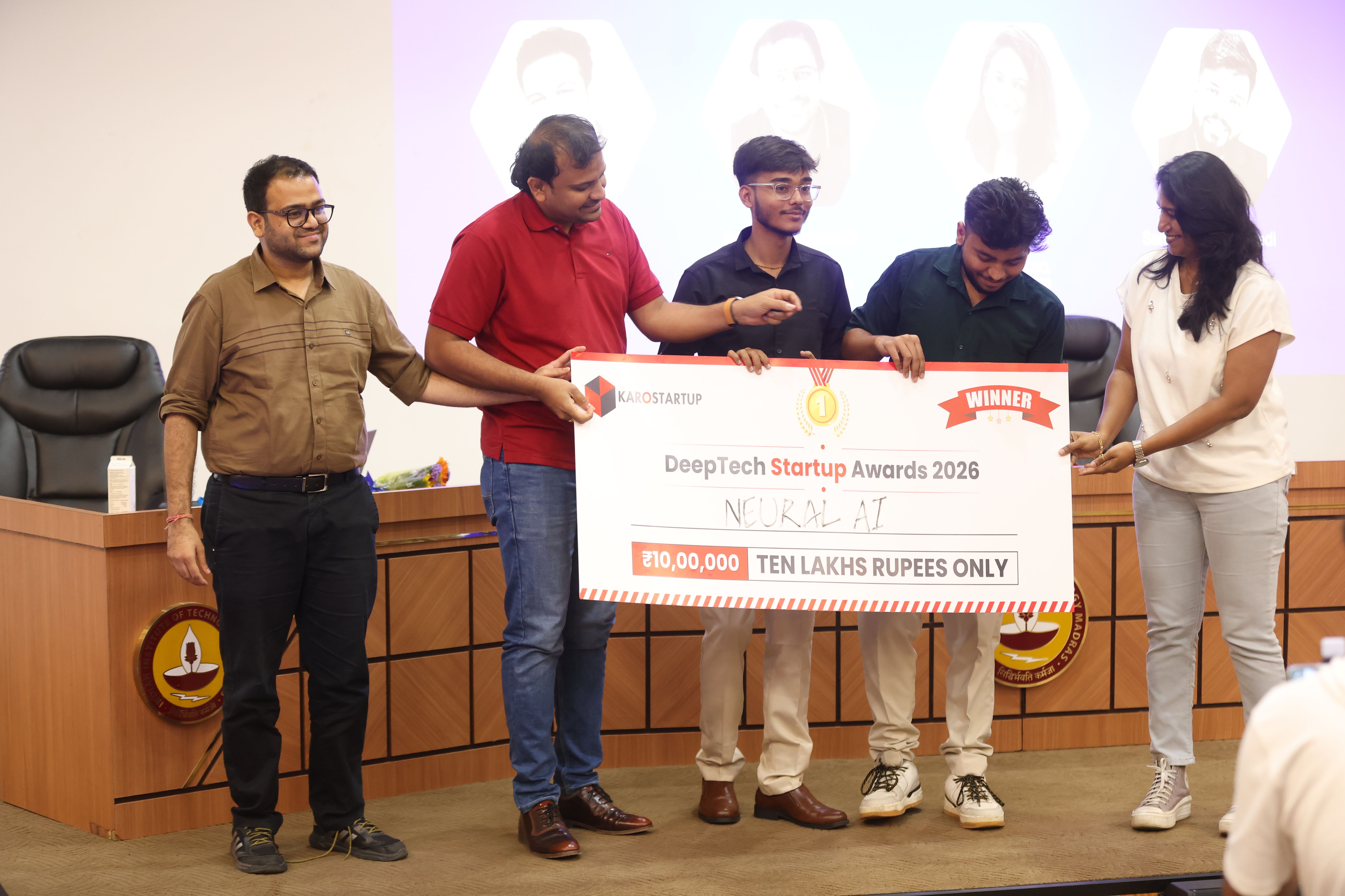 IIT Madras Award Ceremoney