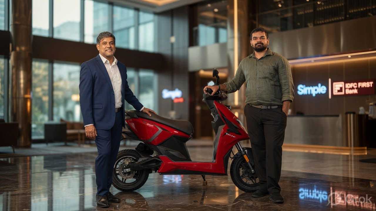 ‘Simple Energy’ Partners with IDFC FIRST Bank to Make Electric Scooters More Accessible Across India