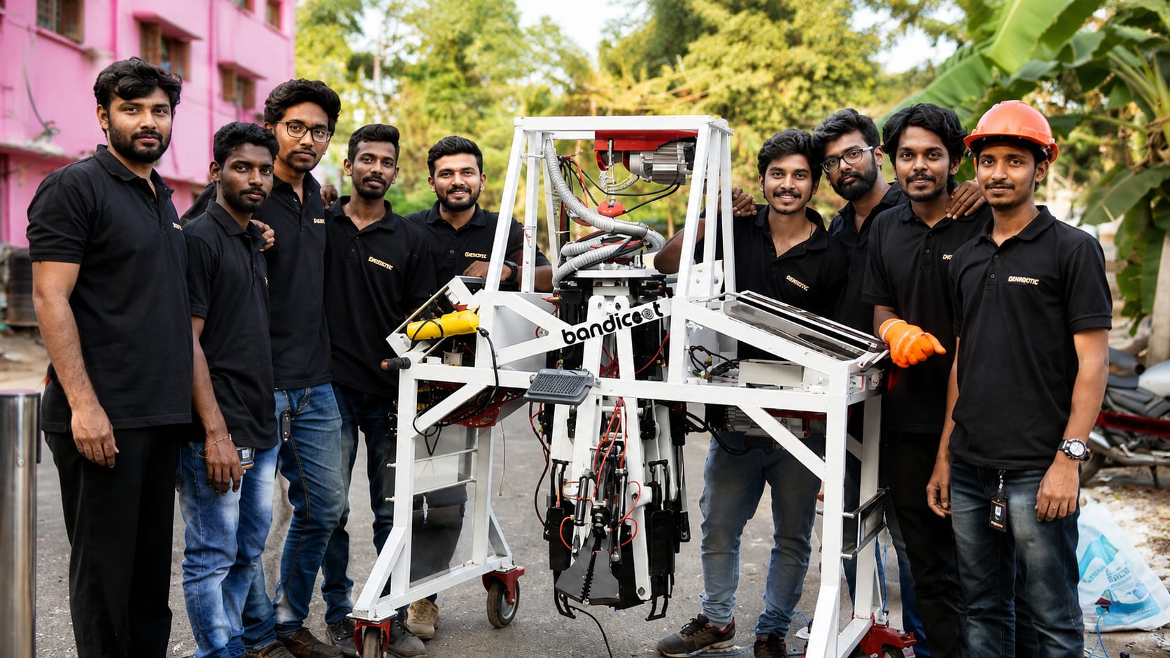 This Kerala Startup is Using Robotics to clean sewers and manholes