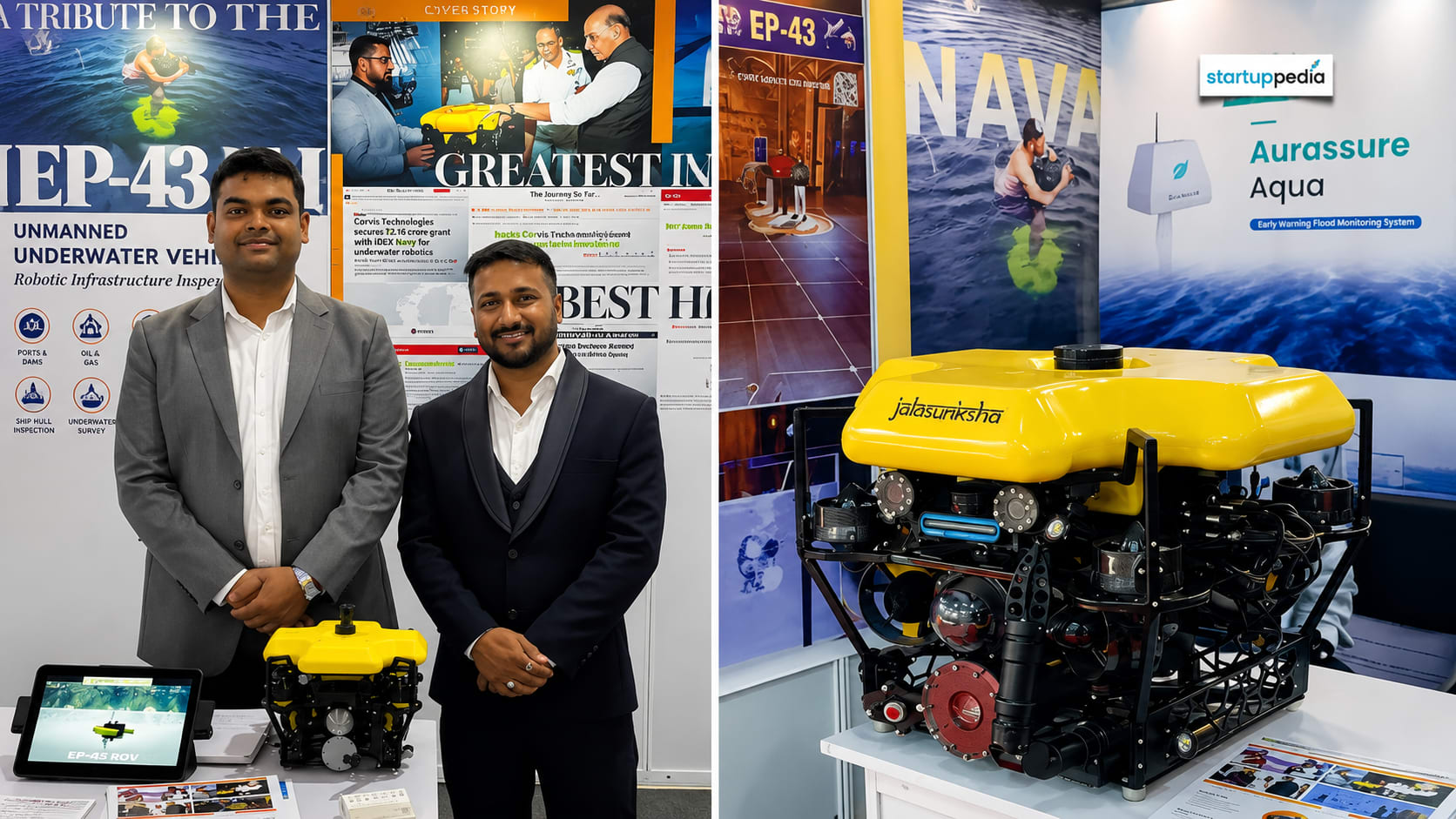 This Odisha startup wins ₹66 Crore Navy Deal with Indigenous Underwater Robots