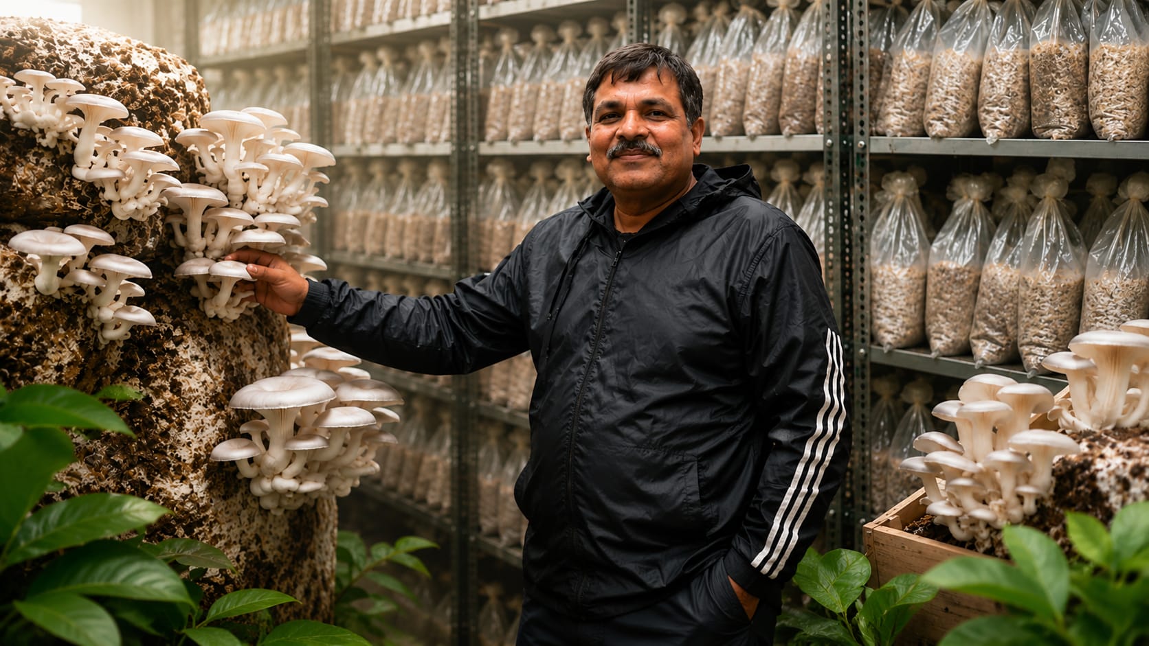 How ‘Mushroom Man of Bihar’ Sanjeev Kumar Helped 50,000 Farmers Earn
