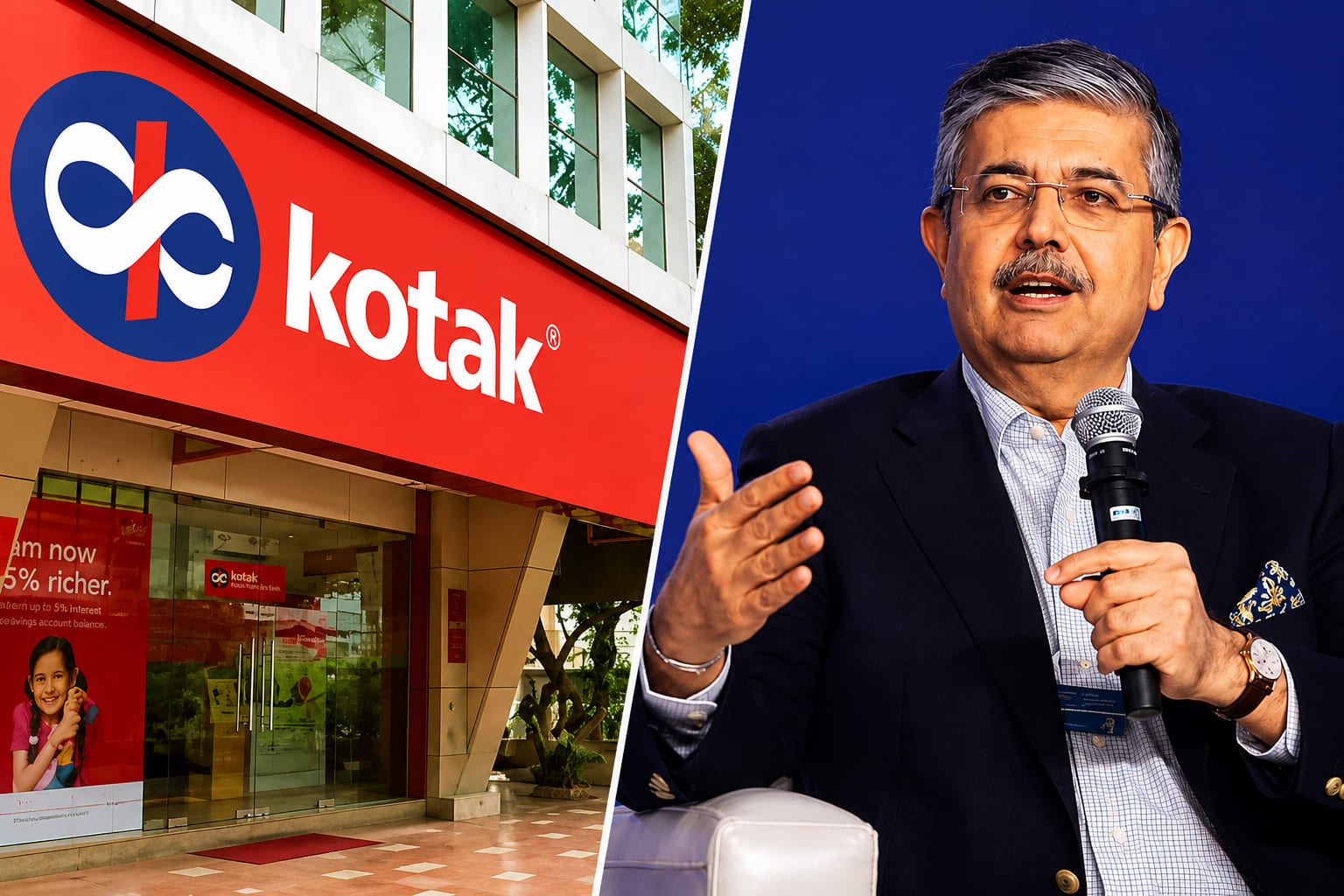 How Uday Kotak Turned a ₹30 Lakh Loan into One of India's Biggest Banks
