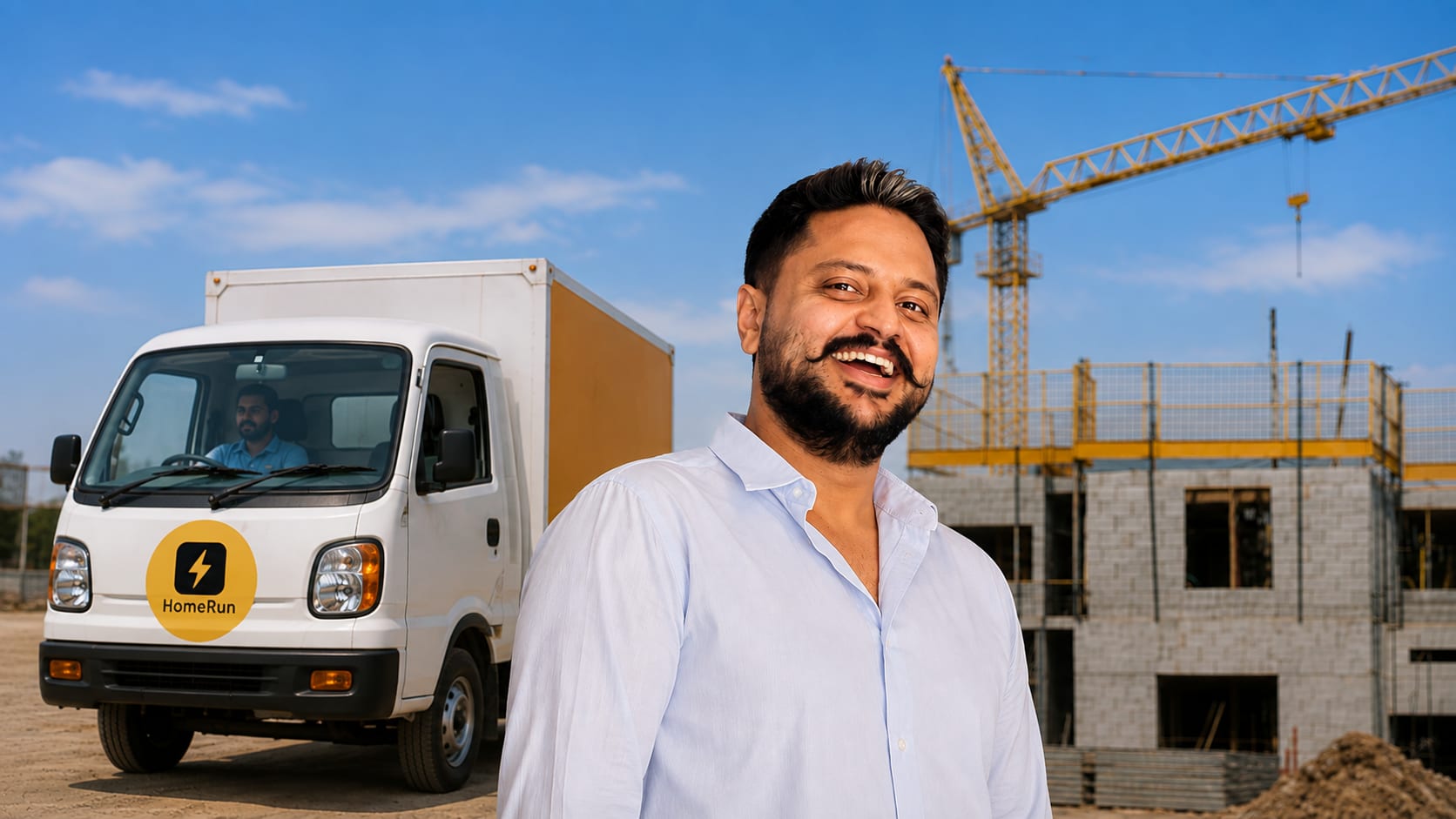 Construction Materials in Just 60 Minutes? HomeRun Raises ₹104 Crore