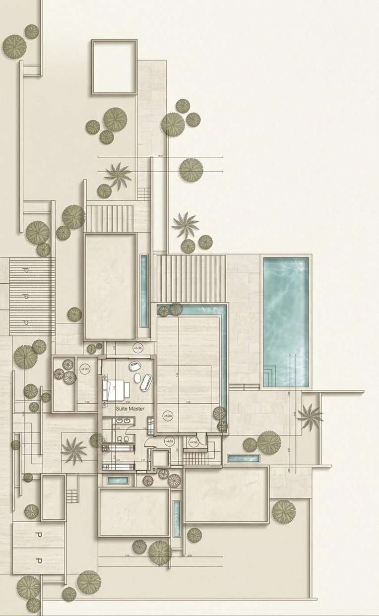 Villa Arbea — Plan Étage