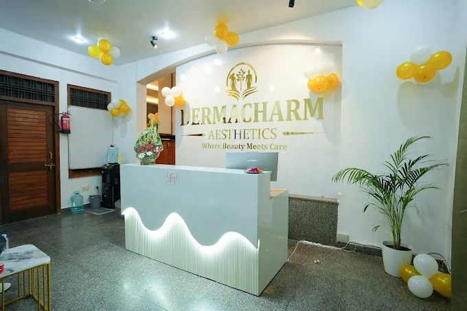 Calming wellness lounge