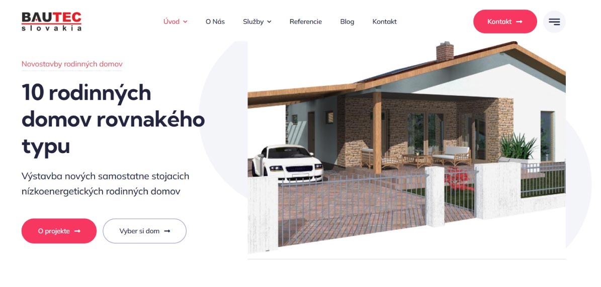 Realizácia firmy Bautec Slovakia, s.r.o. – Fasády a zateplenie domov – Košice