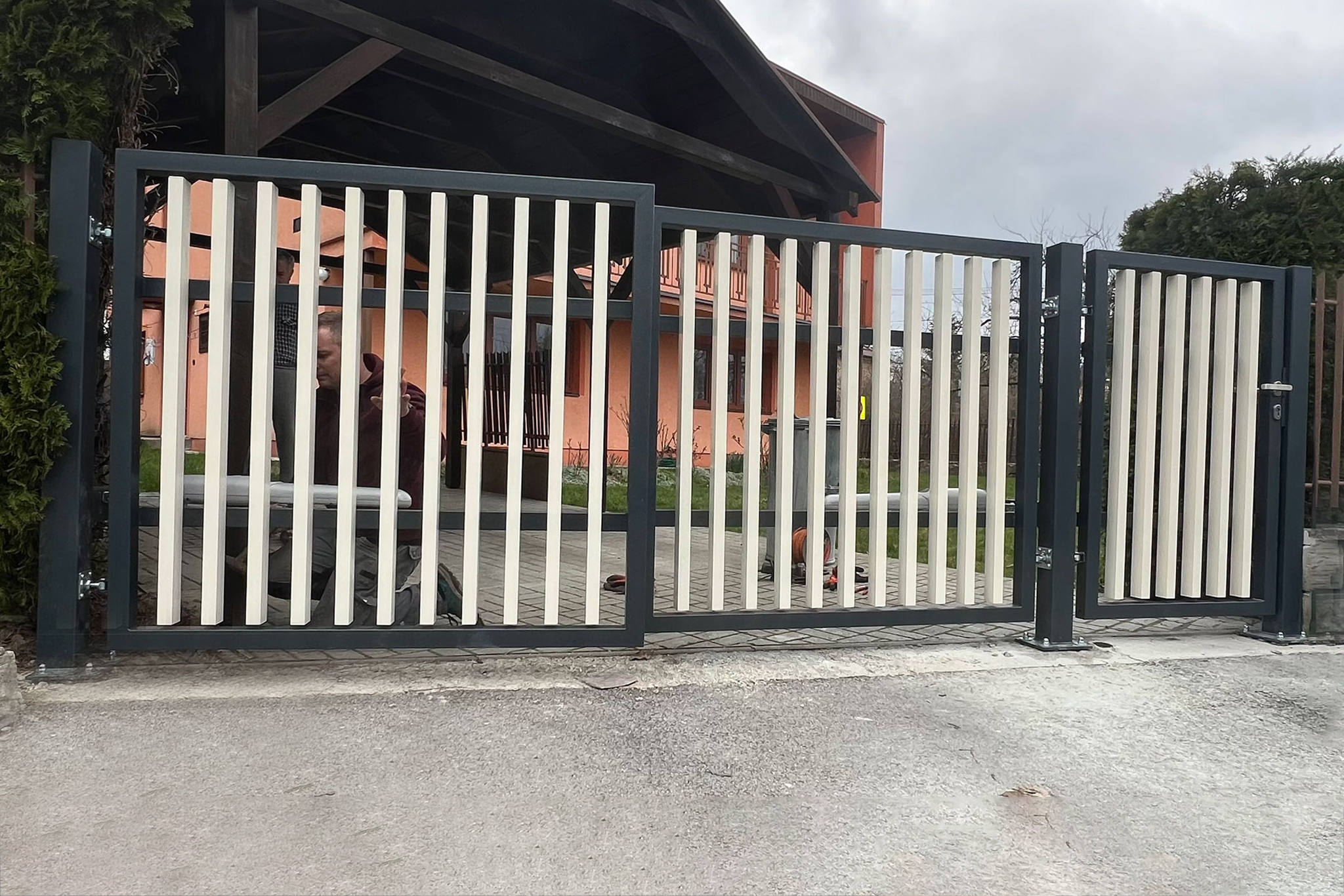 Realizácia firmy Steelbros – Ploty a brány – Záturčie, Martin