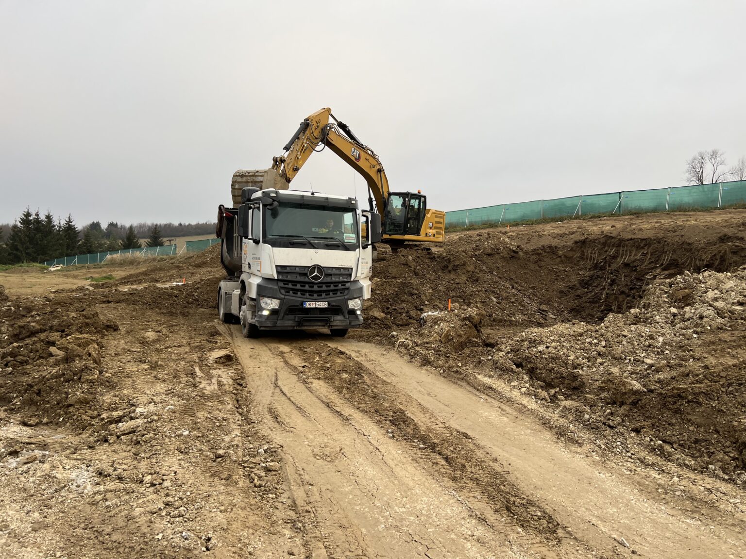 Realizácia firmy CWB GROUP s.r.o. – Výkopové práce / bagrista – Veľký Bysterec, Dolný Kubín