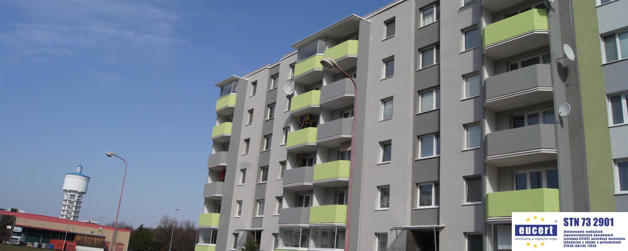 Realizácia firmy EKONOMSERVIS, s. r. o. – Fasády a zateplenie domov – Staškov