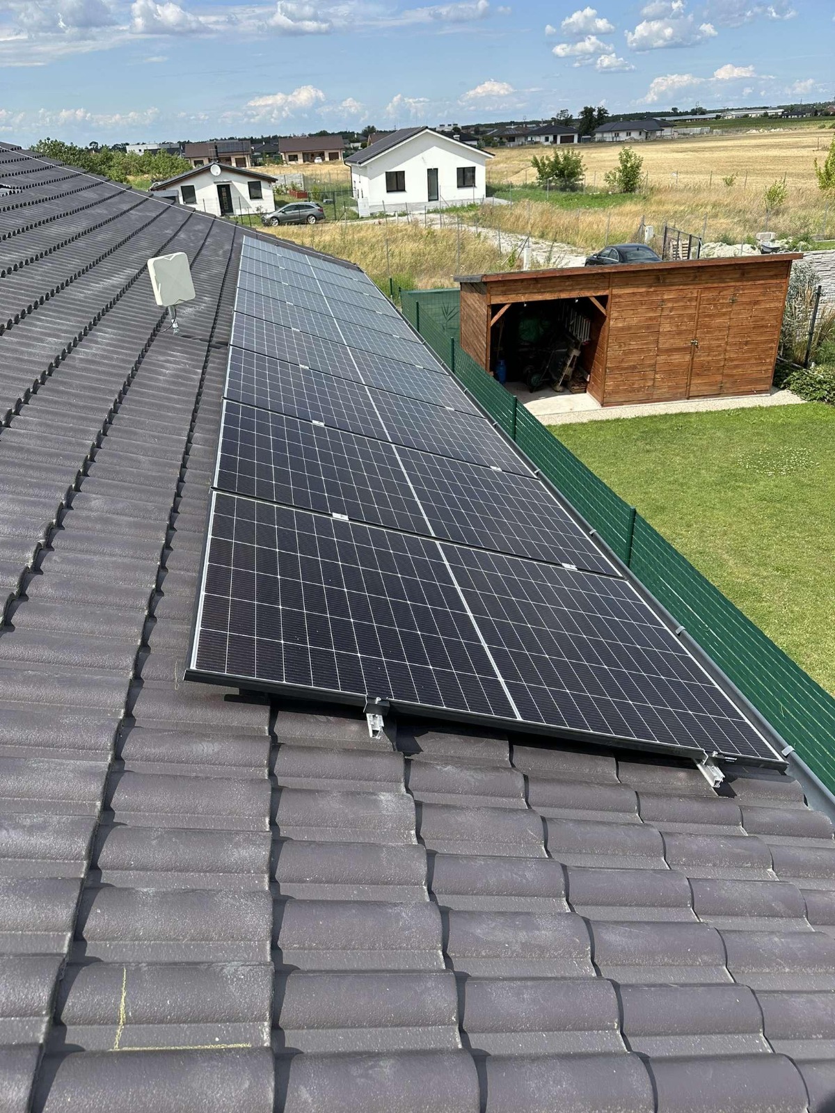 Realizácia firmy Profi-TechSolar Fotovoltické systémy . – Elektrikári – Zemianske Kostoľany