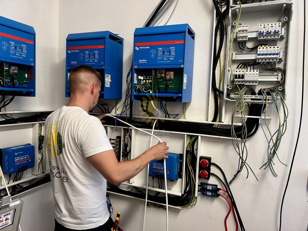 Realizácia firmy Fotovoltika KIRSCHNER s.r.o. – Elektrikári – Handlová