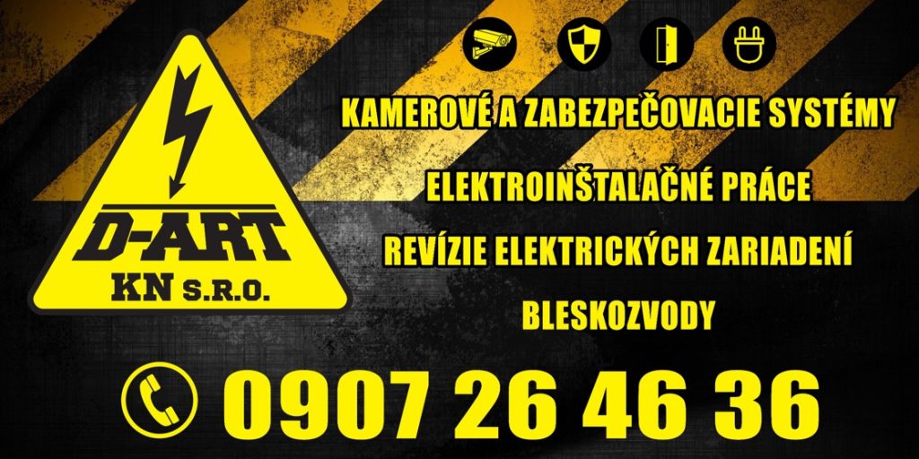Realizácia firmy D-ART KN, s.r.o. – Elektrikári – Komárno