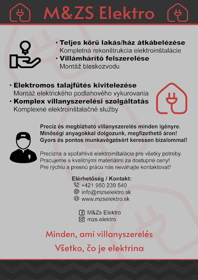 Realizácia firmy M&Zs Elektro – Elektrikári – Kamenín