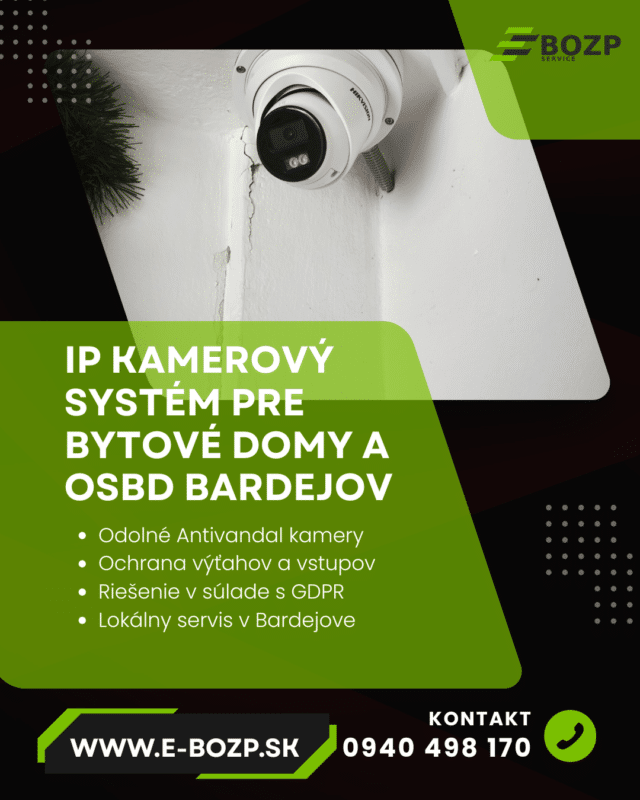 Realizácia firmy X3M Security - kamerové systémy - elektroinštalácie - zabezpečovacie systémy – Alarmy a kamery – Bardejov