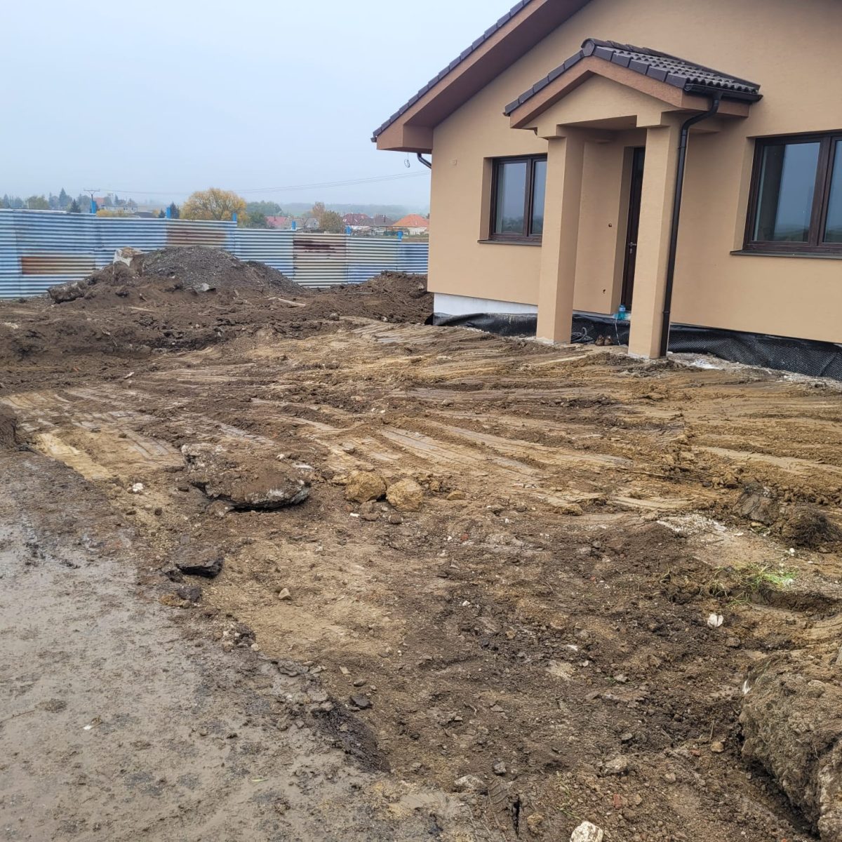 Realizácia firmy DURO STAV, spol. s r.o. – Výkopové práce / bagrista – Dlhá