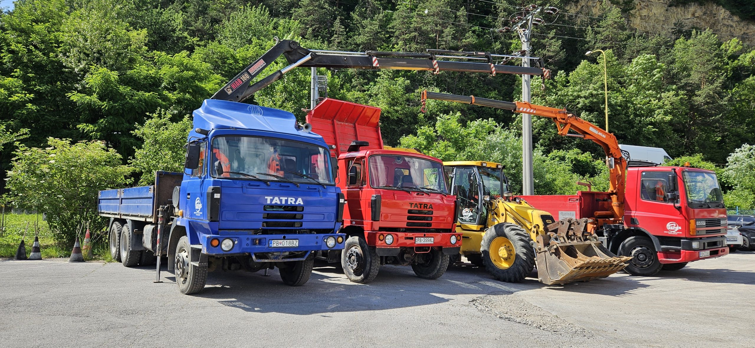 Realizácia firmy Sepas, s.r.o. – Výkopové práce / bagrista – Považská Bystrica
