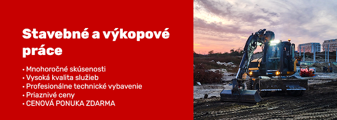 Realizácia firmy Stavby Tóth, s.r.o. – Výkopové práce / bagrista – Vráble