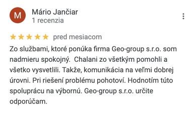 Realizácia firmy Geo-group s.r.o. – Výkopové práce / bagrista – Nitra
