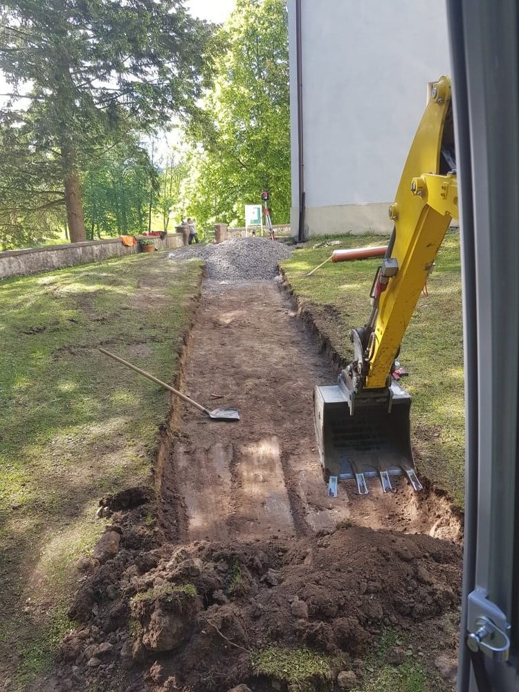 Realizácia firmy AZUMA – Výkopové práce / bagrista – Detva
