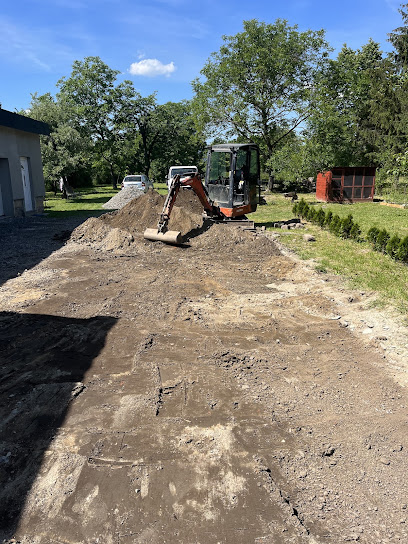 Realizácia firmy Kiko-stav – Výkopové práce / bagrista – Hudcovce