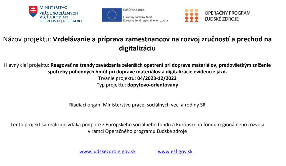 Realizácia firmy HANA-trans, s. r. o. - nákladná doprava a zemné práce – Výkopové práce / bagrista – Široké