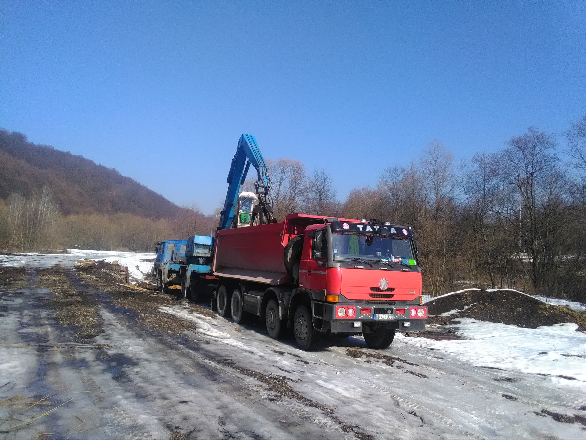 Realizácia firmy Marcel Žrubek – Výkopové práce / bagrista – Spišská Belá