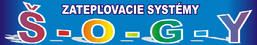 ŠOGY - zatepľovanie a maľovanie domov