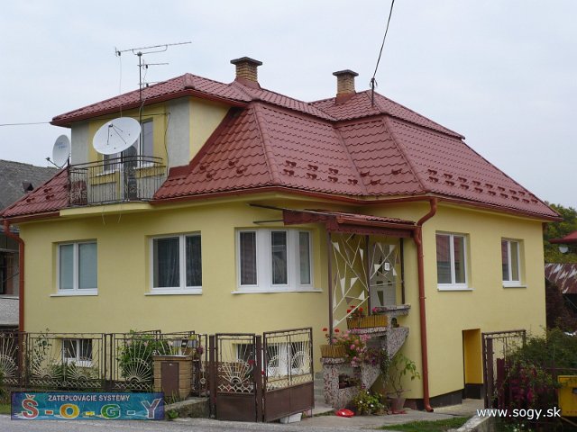 Realizácia firmy ŠOGY - zatepľovanie a maľovanie domov – Fasády a zateplenie domov – Davidov