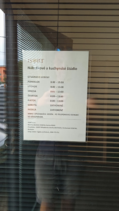 Realizácia firmy ISORT s.r.o. – Nábytok na mieru a montáž nábytku – Bardejov