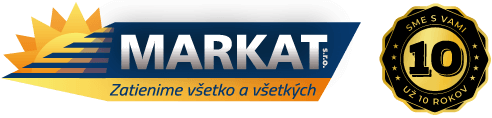 MARKAT Nitra - žalúzie, pergoly, markízy