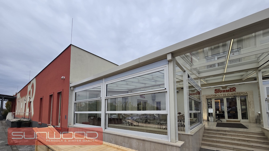 Realizácia firmy SUNTECH pergoly – Oddychové zóny a terasy – Štúrovo