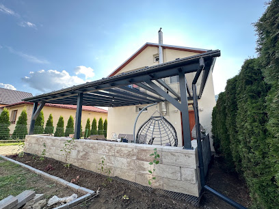 Realizácia firmy Alinox s.r.o. – Oddychové zóny a terasy – Župčany