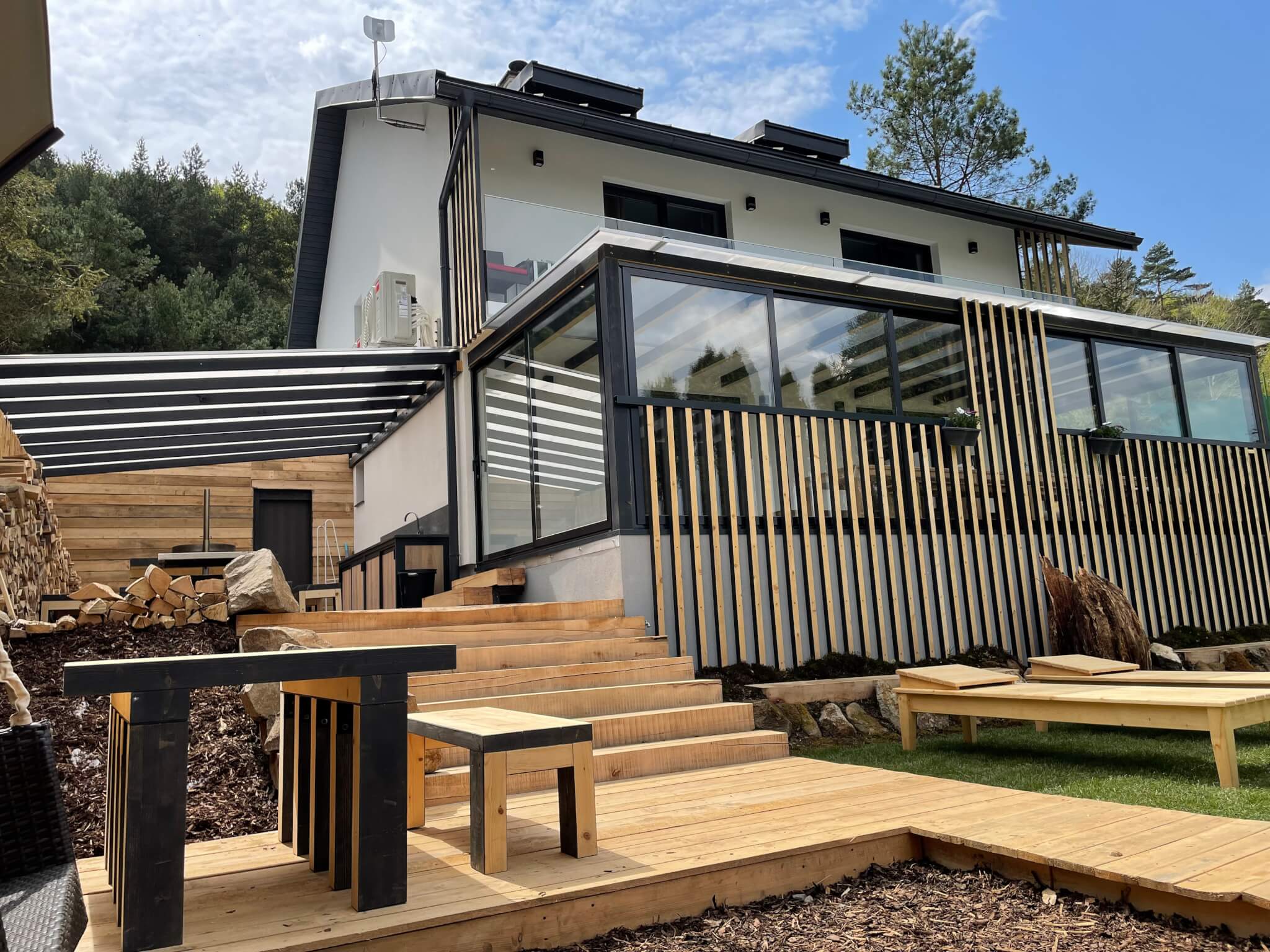 Realizácia firmy GS EUROTHERM MONT s.r.o. – Oddychové zóny a terasy – Benkovce