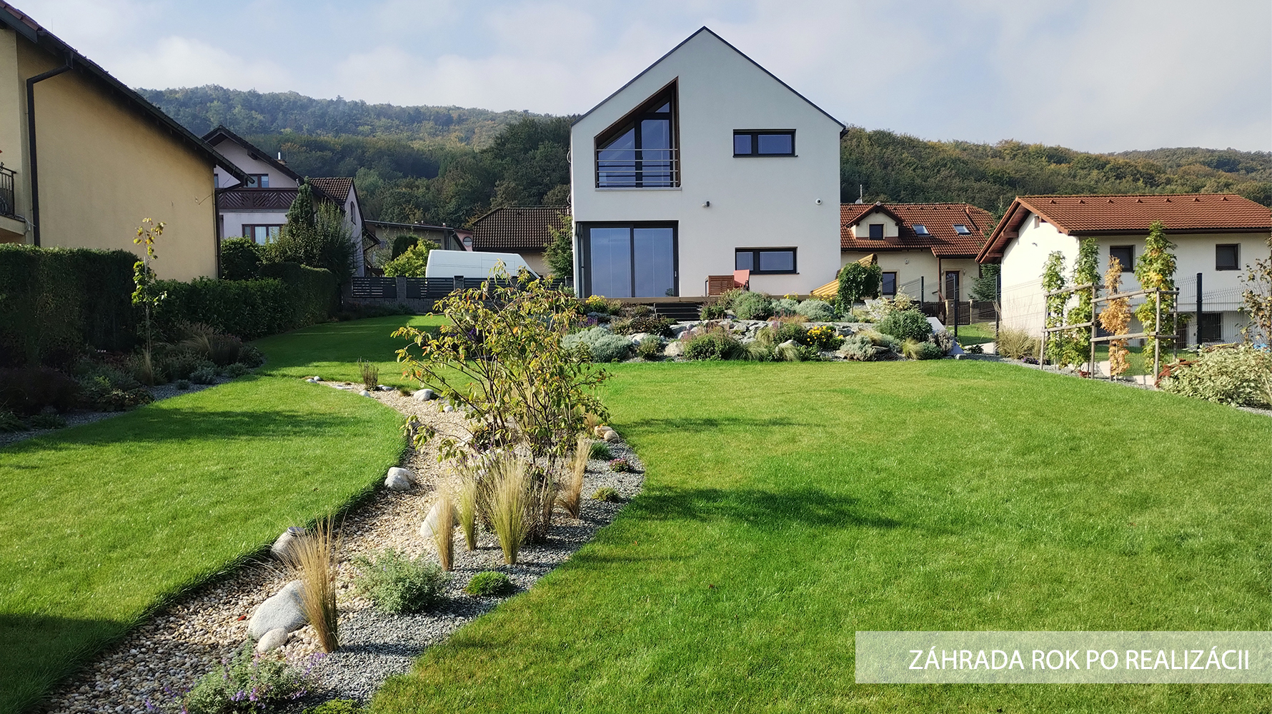 Realizácia firmy Moderné záhrady – Záhradný a krajinný dizajn – Košice