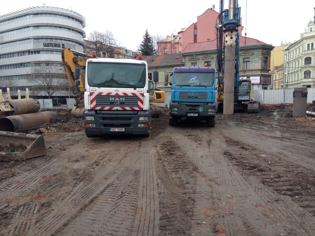 Realizace firmy Zemní práce Kobliha – Výkopové práce / bagrista – Praha-Petrovice
