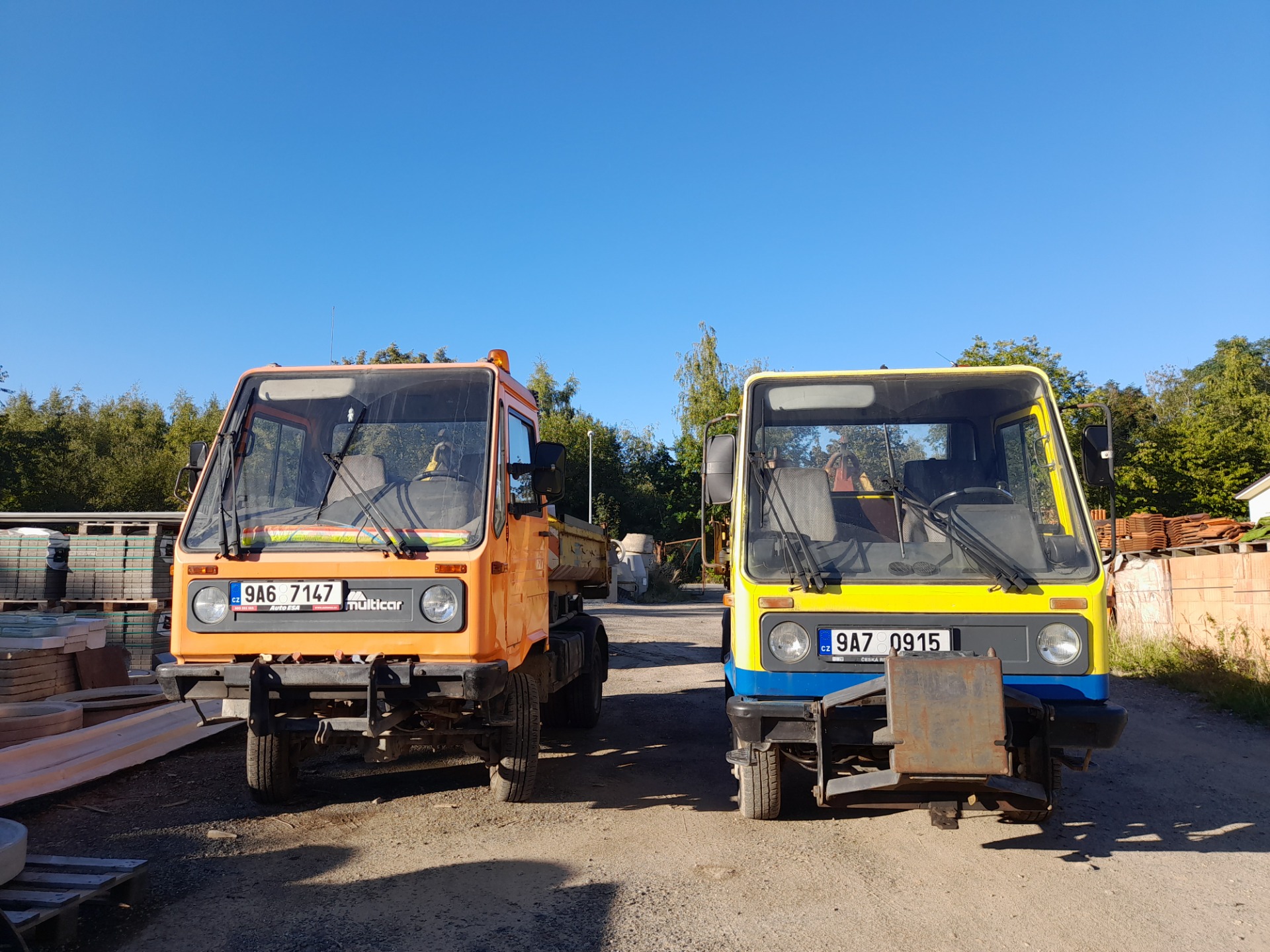 Realizace firmy Autodoprava - Jaroš – Výkopové práce / bagrista – Praha-Klánovice
