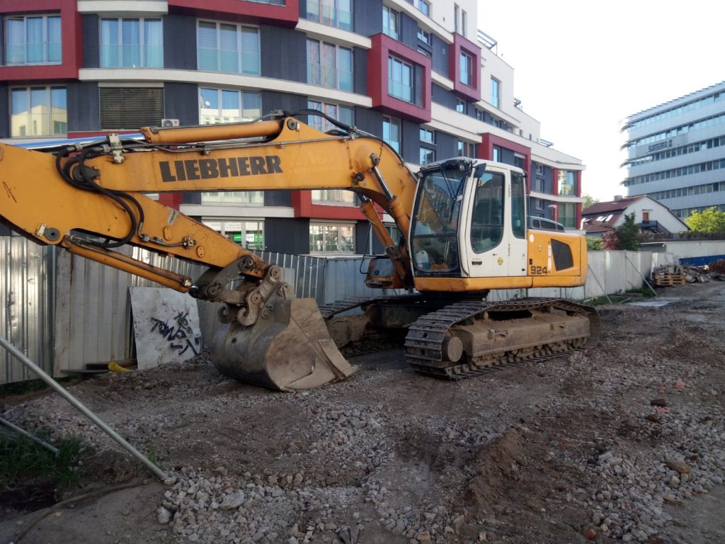 Realizace firmy Zemní práce Kobliha – Výkopové práce / bagrista – Praha-Petrovice