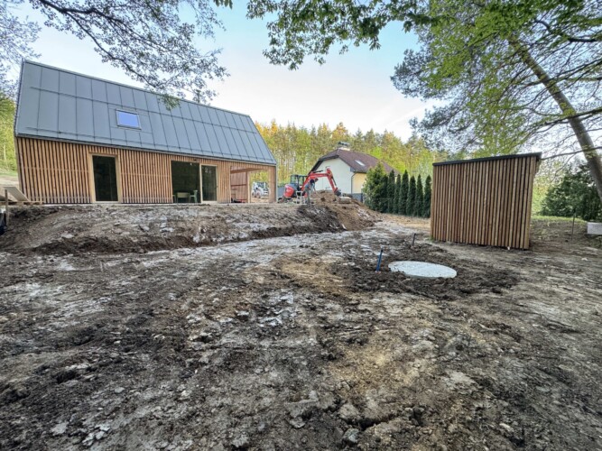 Realizace firmy SolidumX s.r.o. – Výkopové práce / bagrista – Zlín