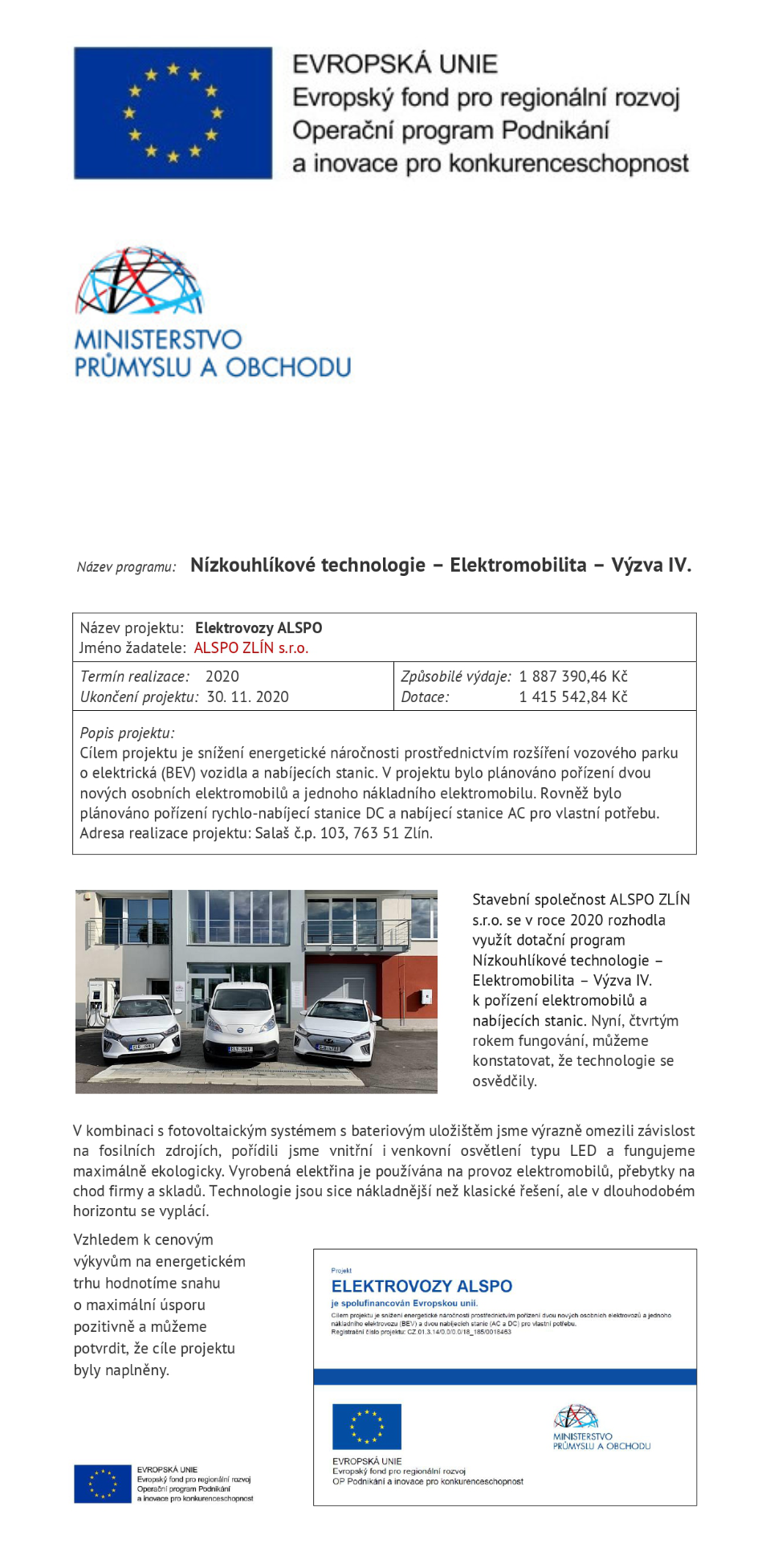 Realizace firmy ALSPO ZLÍN s.r.o. – Stavební a rekonstrukční práce – Zlín-Bohuslavice u Zlína