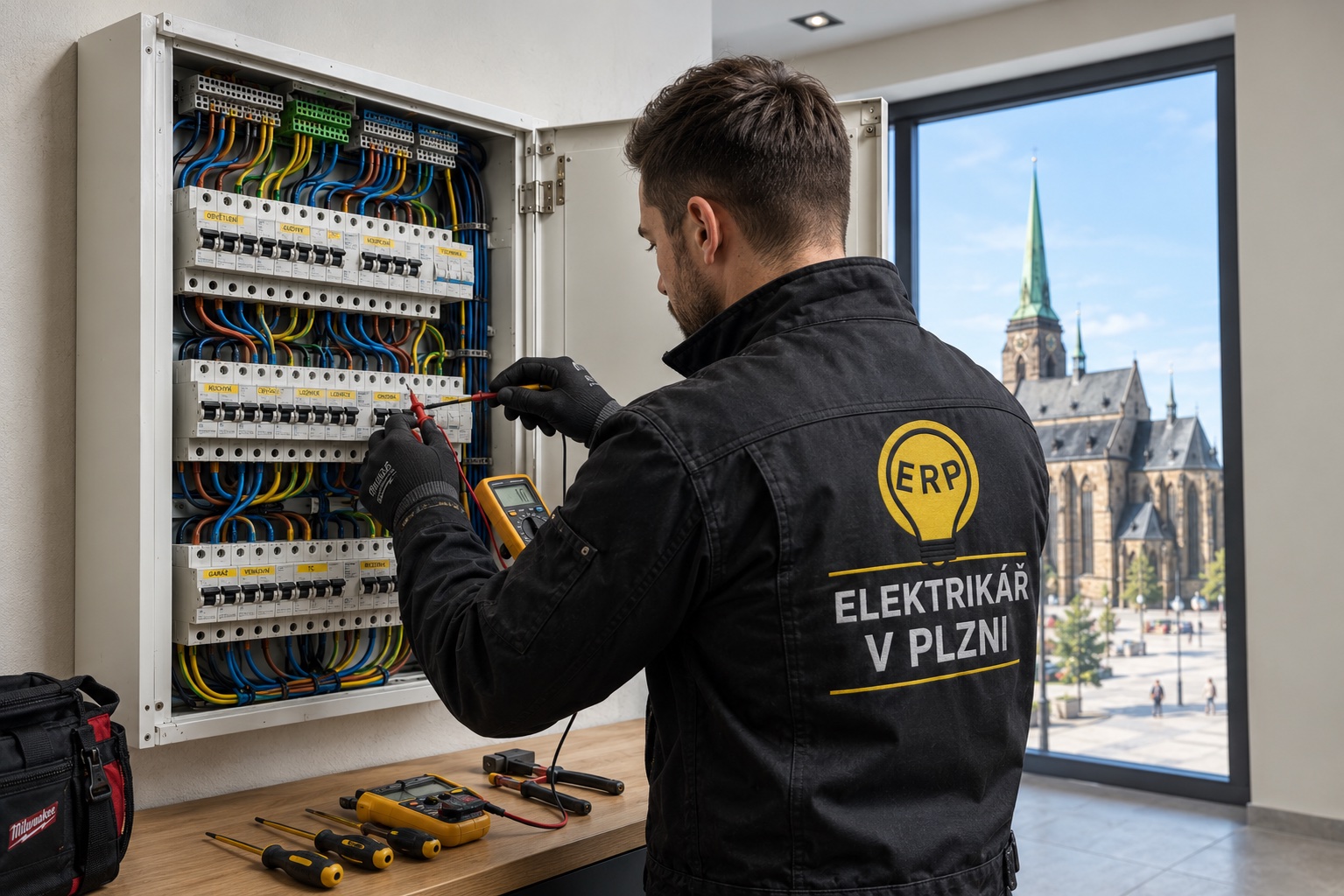 Realizace firmy Elektrikář v Plzni – Elektrikáři – Plzeň
