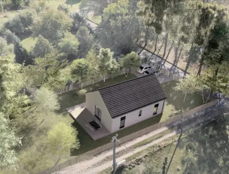 Realizace firmy Rodinné domy, dřevostavby na klíč – Stavební a rekonstrukční práce – Plzeň