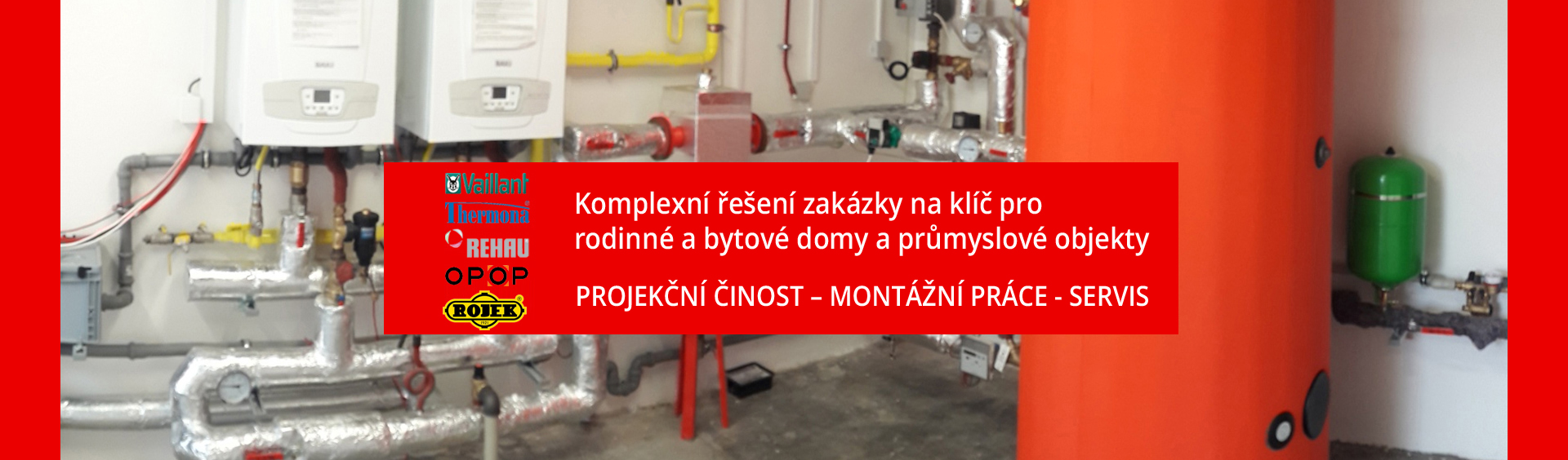 Realizace firmy TOPEN spol. s r.o. – Topení, krby, tepelná čerpadla – Stará Role