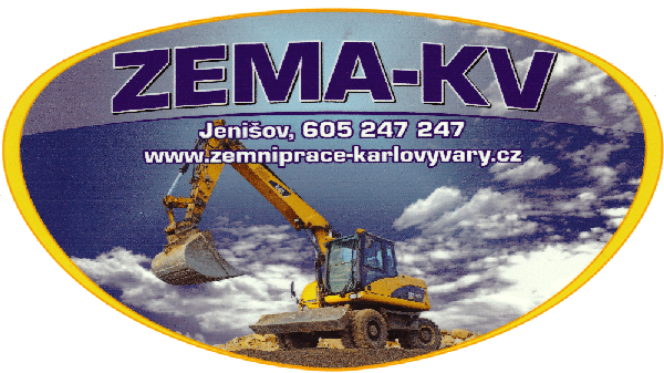 Realizace firmy ZEMA - KV, s.r.o. – Výkopové práce / bagrista – Jenišov