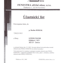 Realizace firmy Střechy Horák – Stavební a rekonstrukční práce – Ostrov nad Ohří