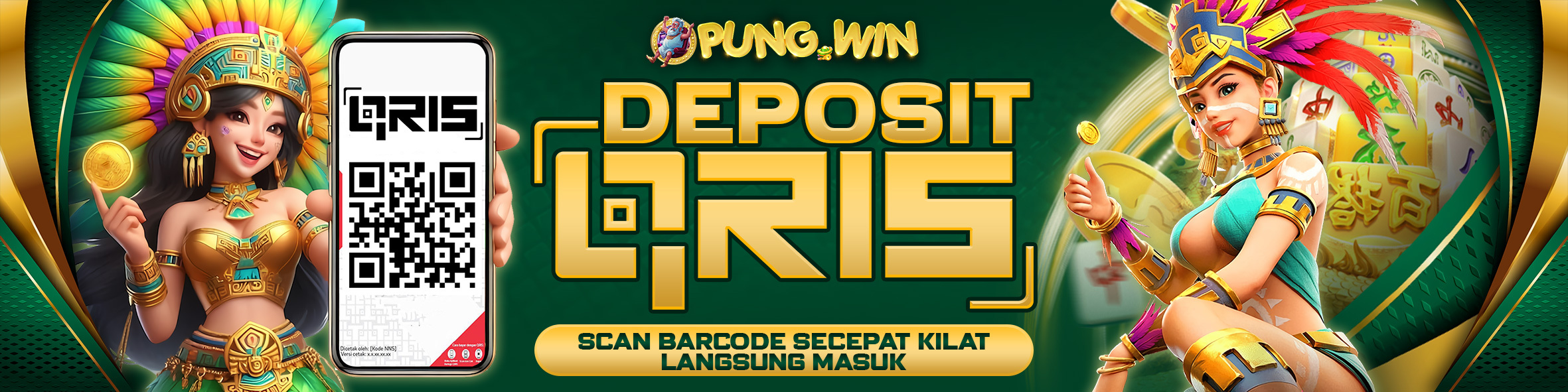 Informasi deposit QRIS dan Dana OPUNGWIN terbaru