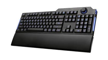 Low-profile CyberDesk Media K800