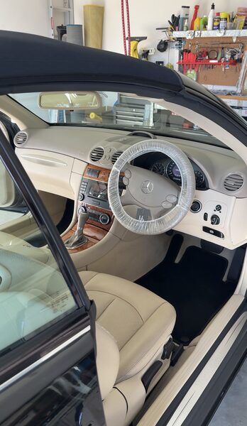 Mercedes interior detail — HaDa Detailing Brisbane