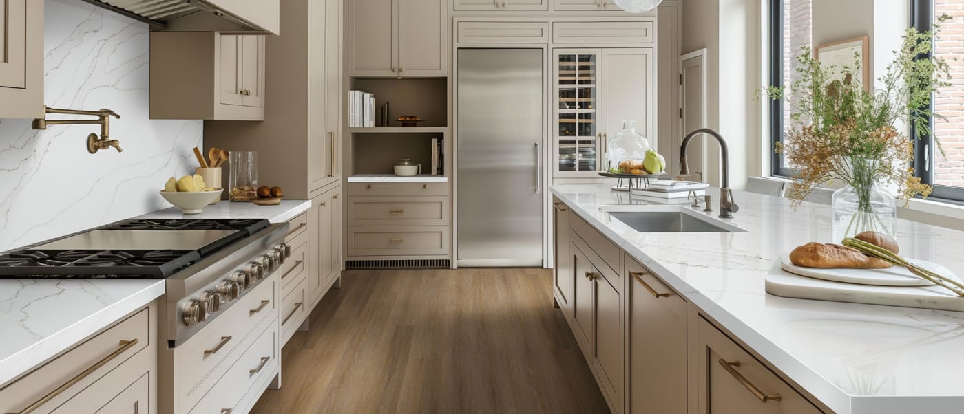 Calacatt Izaro Quartz countertop