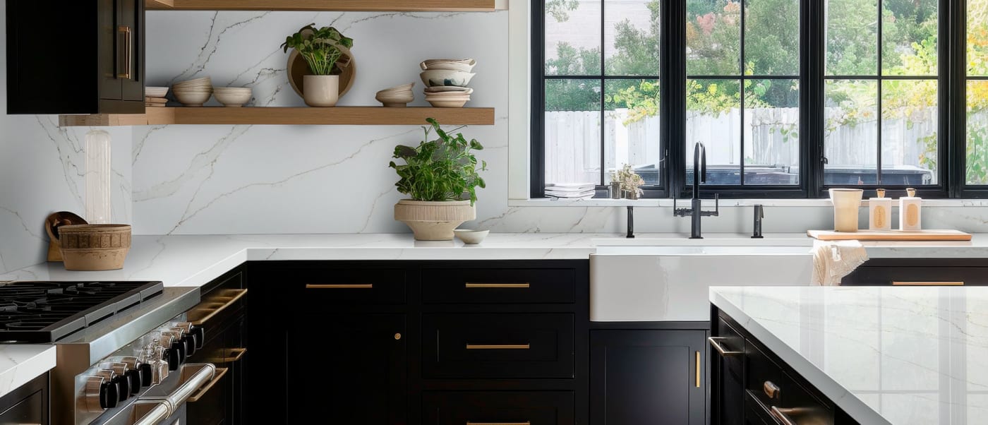 Calacatt Izaro Quartz countertop