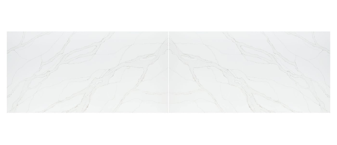 Calacatta Izaro Quartz Sample